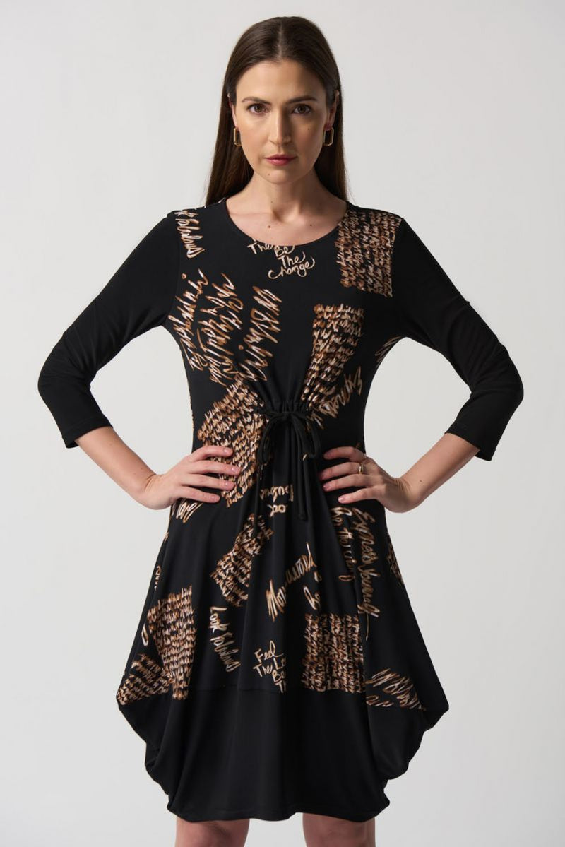 Long Sleeve Cocoon Dress