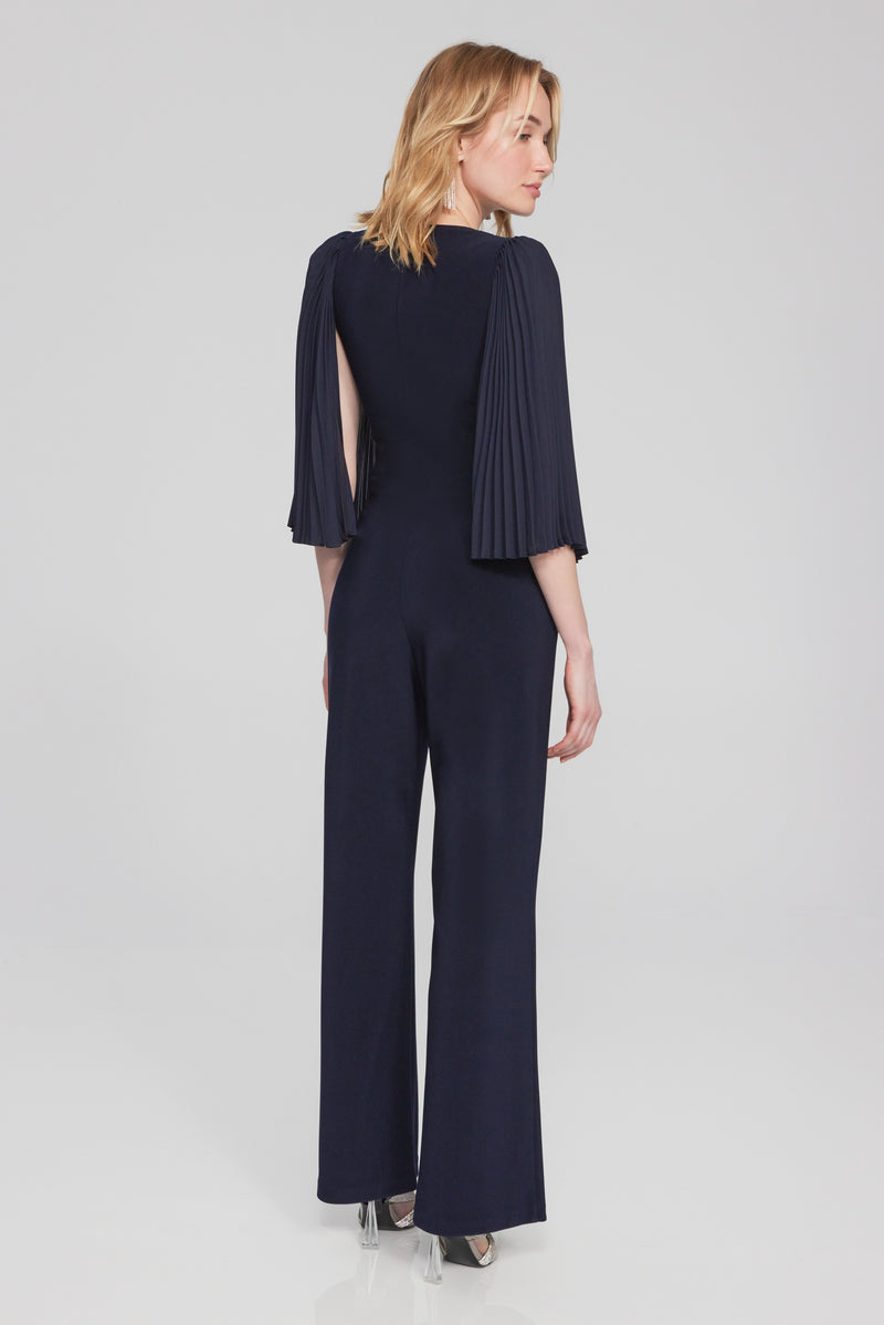 Joseph ribkoff 2025 navy jumpsuit