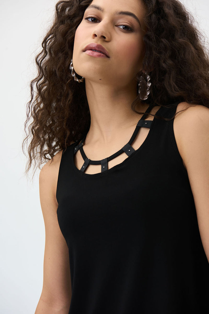 Joseph Ribkoff Black Top Style 231058 – Luxetire