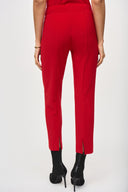 Joseph Ribkoff Lipstick Red Classic Straight Pant Style 143105