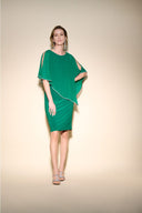 Joseph Ribkoff True Emerald Dress Style 223762