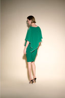 Joseph Ribkoff True Emerald Dress Style 223762