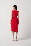 Joseph Ribkoff Red Dress Style 231052