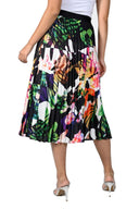 Frank Lyman Black/Multi Woven Skirt Style 231373