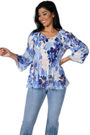 Frank Lyman Woven Top Style 231736U