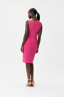 Joseph Ribkoff Dazzle Pink/Mandarin Sleeveless Dress Style 232226