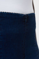 Joseph Ribkoff Dark Denim Blue Straight Cropped Jeans Style 232940