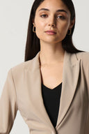 Joseph Ribkoff Latte Notched Collar Blazer Style 233092