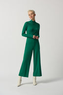 Joseph Ribkoff Kelly Green High-Rise Wide-Leg Pants Style 233098