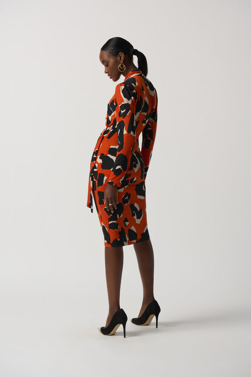 Joseph leopard 2025 print dress