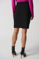 Joseph Ribkoff Black Twill Miniskirt Style 233275