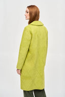 Joseph Ribkoff Wasabi Notched Collar Coat Style 233951