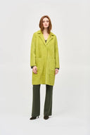 Joseph Ribkoff Wasabi Notched Collar Coat Style 233951