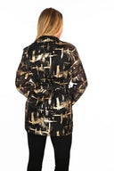 Frank Lyman Black/Gold Jacket Style 234108U