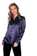 Frank Lyman Navy Blouse Style 234470U