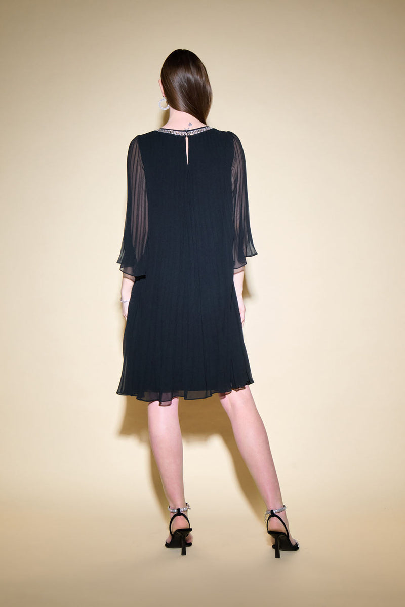 Chiffon trapeze dress best sale