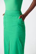 Joseph Ribkoff Island Green Straight Skirt Style 241064