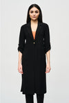 Joseph Ribkoff Silky Knit Duster Coat Black 241100 – Yvonne Lauren