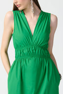 Joseph Ribkoff Island Green Fit-And-Flare Dress Style 241127