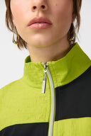 Joseph Ribkoff Black/Key Lime Boxy Jacket Style 241198