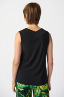 Joseph Ribkoff Black Sleeveless Top Style 241239