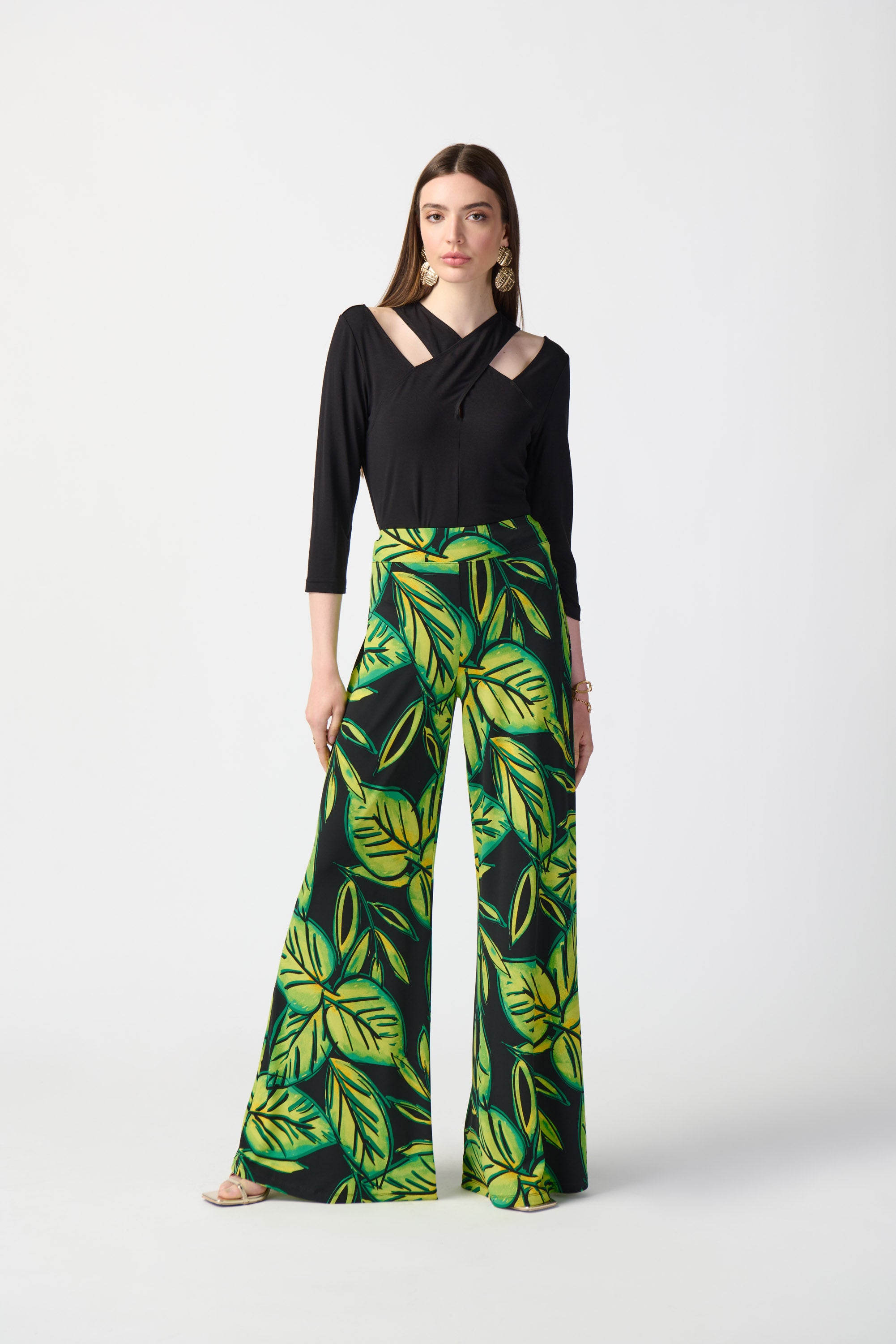 Wide Leg Pants Style 233787