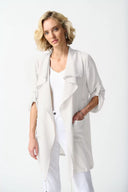 Joseph Ribkoff Moonstone Gauze Boxy Cover Up Style 242058