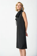 Joseph Ribkoff Black Cocoon Dress Style 242067