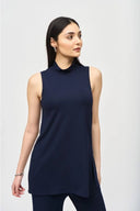 Joseph Ribkoff Midnight Bamboo Jersey Sleeveless Tunic Style 242182