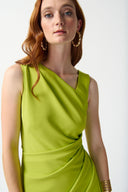 Joseph Ribkoff  Lime Sleeveless Sheath Dress Style 242234