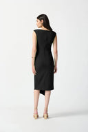 Joseph Ribkoff Black Sheath Dress Style 242238