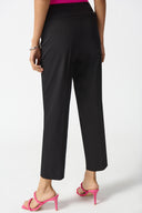 Joseph Ribkoff Black Cropped Pull-On Pants Style 242240