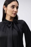 Joseph Ribkoff Empress Top With Bow Neckline Style 243022