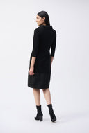 Joseph Ribkoff Black Cocoon Dress Style 243030