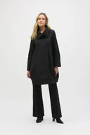 Joseph Ribkoff Black Cocoon Coat Style 243038