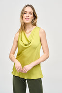 Joseph Ribkoff Satin Straight Sleeveless Top Style 243125