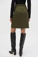 Joseph Ribkoff Lava A-Line Faux Suede Pull-On Skirt Style 243238