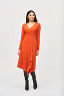 Joseph Ribkoff Lava Wrap Dress Style 243282