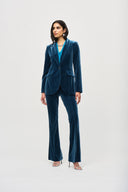 Joseph Ribkoff Nightfall Velvet Fitted Blazer Style 243286