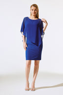 Joseph Ribkoff Royal Sapphire Layered Dress Style 243728