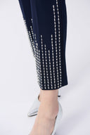 Joseph Ribkoff Black Embellished Pull-On Pants Style 243732