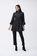 Joseph Ribkoff Textured Jacquard Coat Style 243738