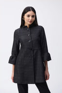 Joseph Ribkoff Textured Jacquard Coat Style 243738