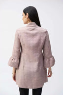 Joseph Ribkoff Textured Jacquard Coat Style 243738