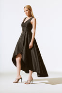 Joseph Ribkoff Black Fit And Flare Gown Style 243765