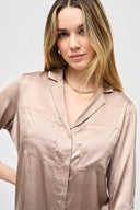 Joseph Ribkoff Dune Button-Down Blouse Style 243919