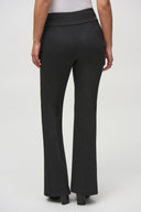 Joseph Ribkoff Charcoal Flared Pull-On Pants Style 244008