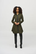 Joseph Ribkoff Iguana Long Cocoon Coat Style 244060