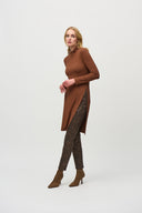 Joseph Ribkoff Fitted Turtleneck Tunic Style 244164