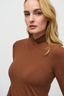 Joseph Ribkoff Fitted Turtleneck Tunic Style 244164